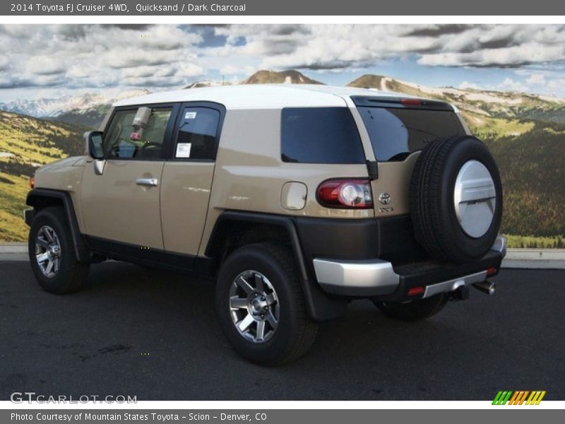 Quicksand / Dark Charcoal 2014 Toyota FJ Cruiser 4WD