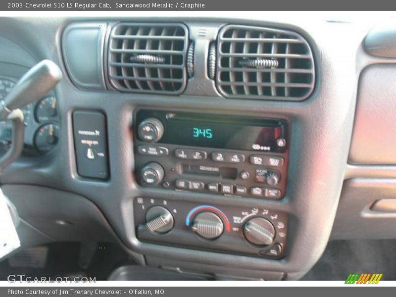 Sandalwood Metallic / Graphite 2003 Chevrolet S10 LS Regular Cab