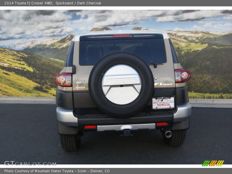 Quicksand / Dark Charcoal 2014 Toyota FJ Cruiser 4WD