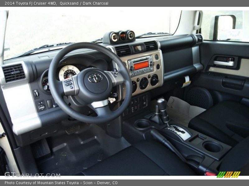 Quicksand / Dark Charcoal 2014 Toyota FJ Cruiser 4WD