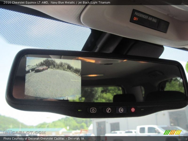 Navy Blue Metallic / Jet Black/Light Titanium 2010 Chevrolet Equinox LT AWD