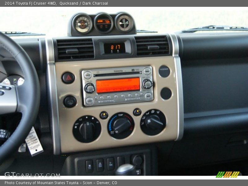 Quicksand / Dark Charcoal 2014 Toyota FJ Cruiser 4WD