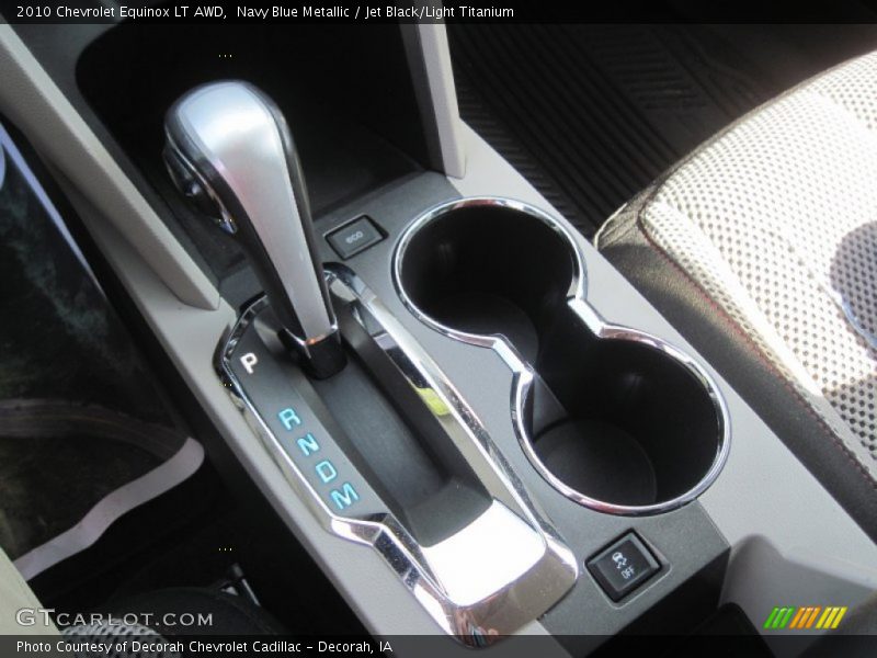 Navy Blue Metallic / Jet Black/Light Titanium 2010 Chevrolet Equinox LT AWD
