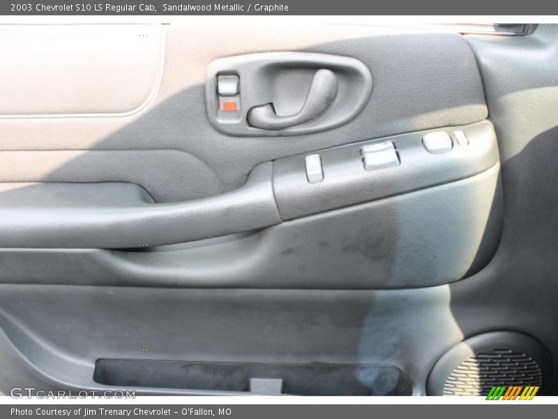 Sandalwood Metallic / Graphite 2003 Chevrolet S10 LS Regular Cab