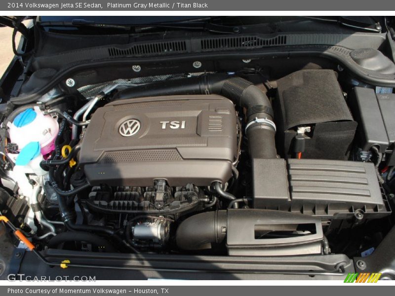 Platinum Gray Metallic / Titan Black 2014 Volkswagen Jetta SE Sedan