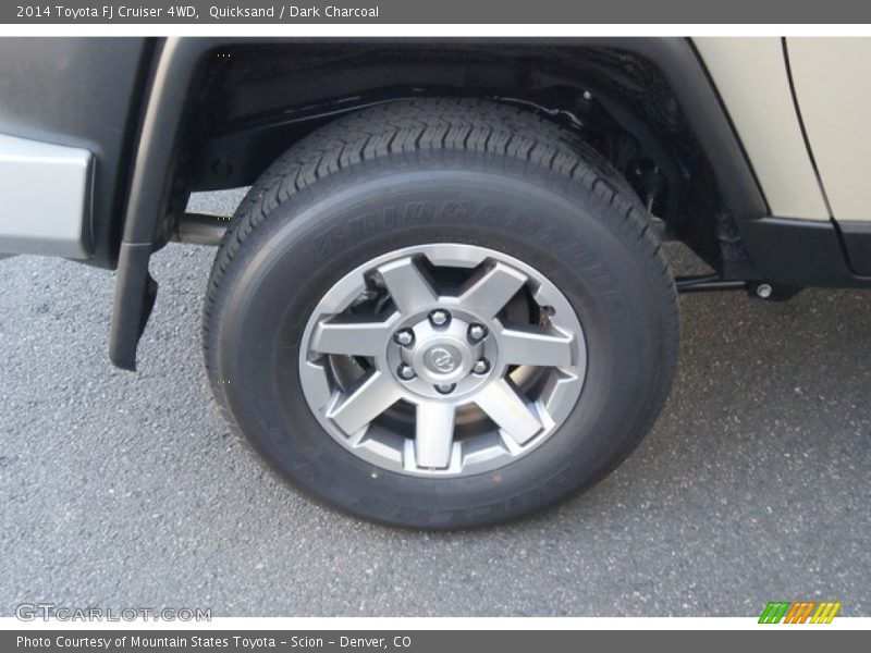 Quicksand / Dark Charcoal 2014 Toyota FJ Cruiser 4WD