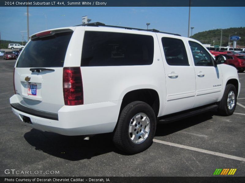 Summit White / Ebony 2014 Chevrolet Suburban LT 4x4