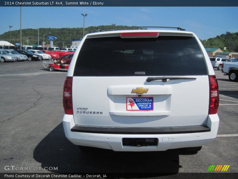 Summit White / Ebony 2014 Chevrolet Suburban LT 4x4
