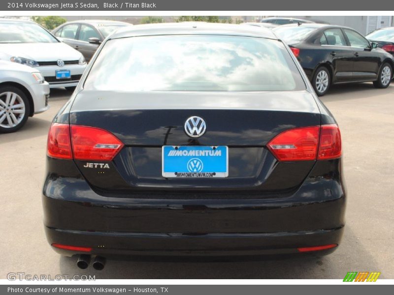 Black / Titan Black 2014 Volkswagen Jetta S Sedan