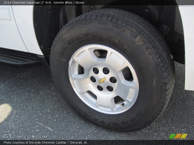Summit White / Ebony 2014 Chevrolet Suburban LT 4x4