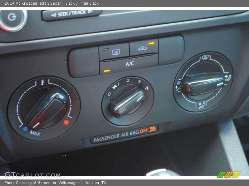 Black / Titan Black 2014 Volkswagen Jetta S Sedan