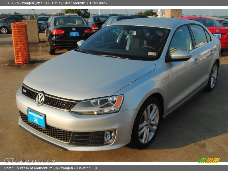 Reflex Silver Metallic / Titan Black 2014 Volkswagen Jetta GLI