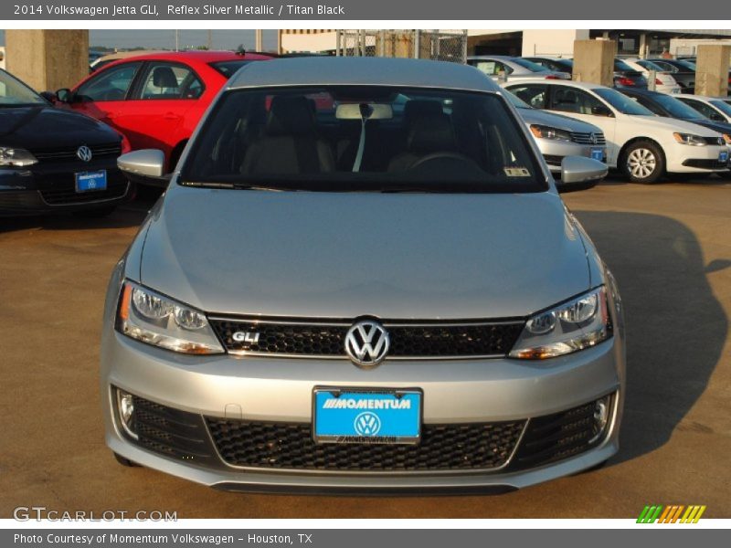 Reflex Silver Metallic / Titan Black 2014 Volkswagen Jetta GLI