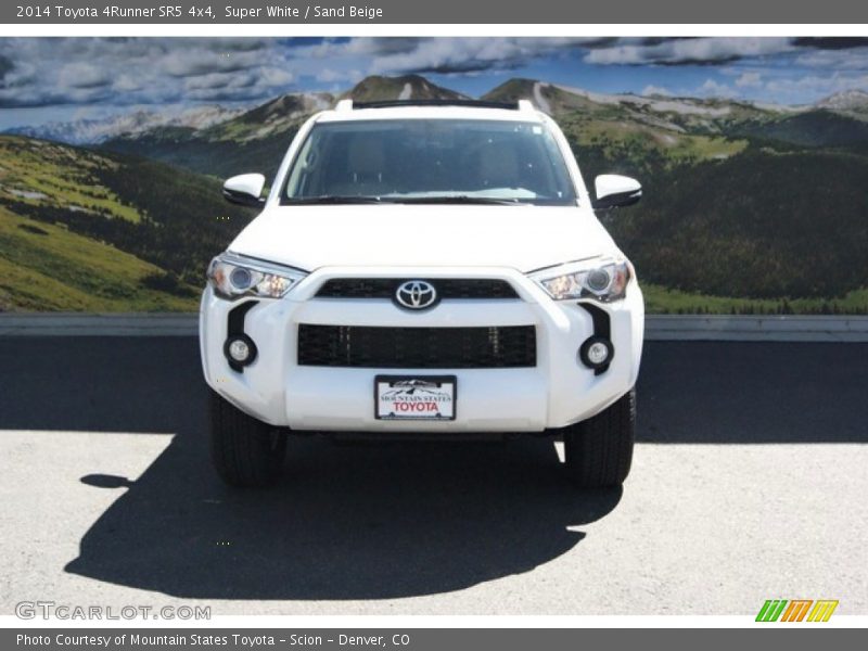 Super White / Sand Beige 2014 Toyota 4Runner SR5 4x4
