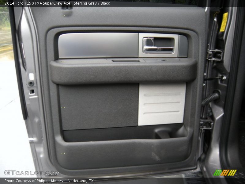Sterling Grey / Black 2014 Ford F150 FX4 SuperCrew 4x4