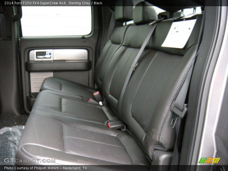 Sterling Grey / Black 2014 Ford F150 FX4 SuperCrew 4x4