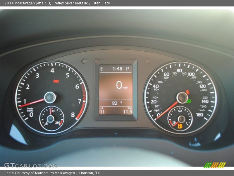 Reflex Silver Metallic / Titan Black 2014 Volkswagen Jetta GLI