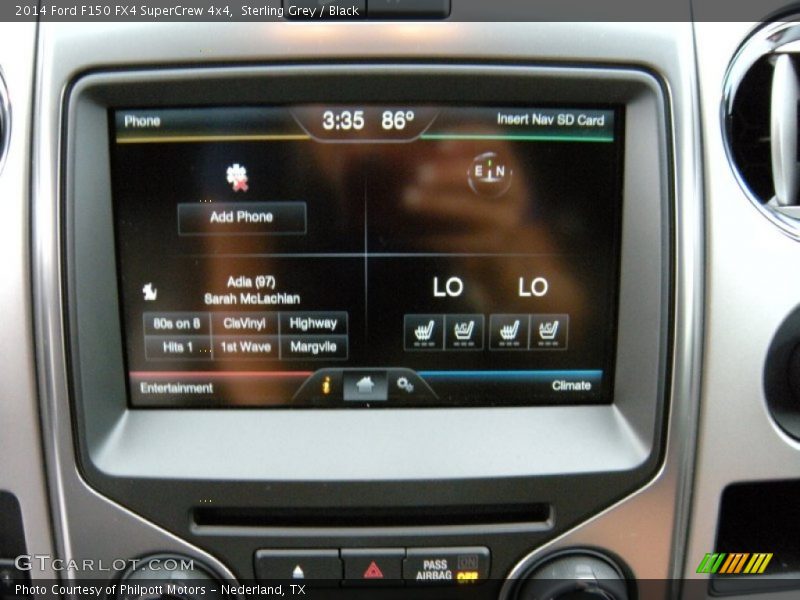 Sterling Grey / Black 2014 Ford F150 FX4 SuperCrew 4x4