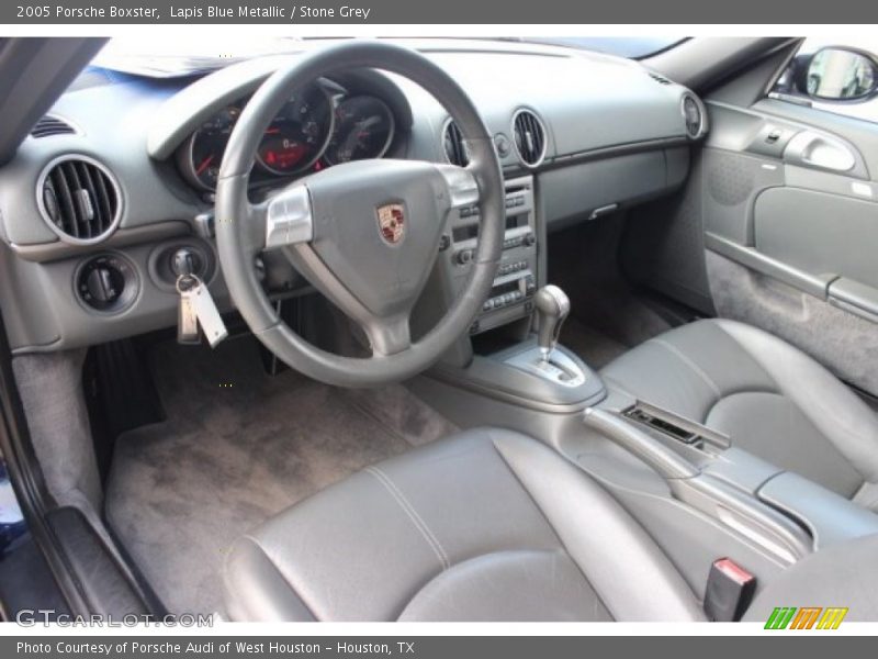 Stone Grey Interior - 2005 Boxster  