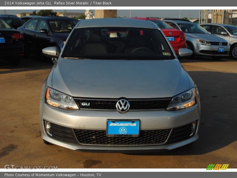 Reflex Silver Metallic / Titan Black 2014 Volkswagen Jetta GLI