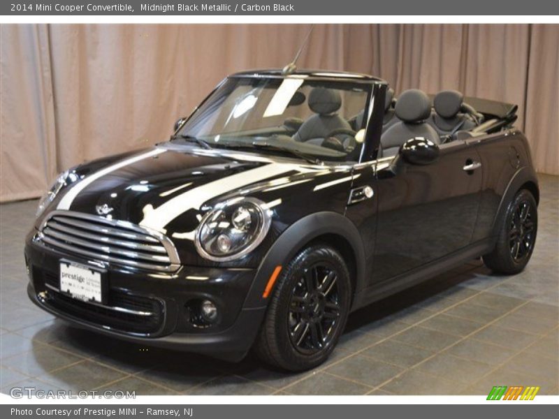 Midnight Black Metallic / Carbon Black 2014 Mini Cooper Convertible