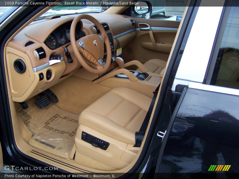 Basalt Black Metallic / Havanna/Sand Beige 2009 Porsche Cayenne Tiptronic