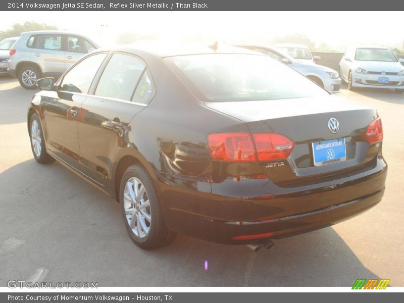 Reflex Silver Metallic / Titan Black 2014 Volkswagen Jetta SE Sedan