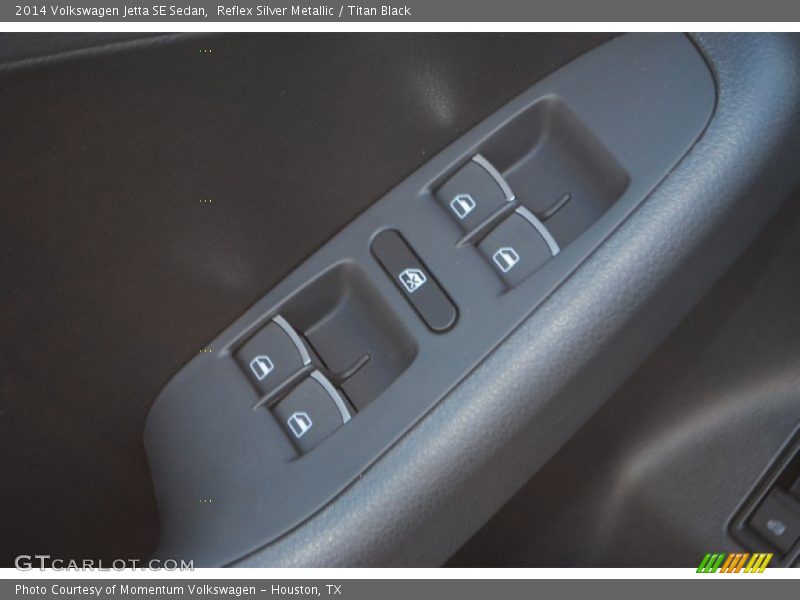 Reflex Silver Metallic / Titan Black 2014 Volkswagen Jetta SE Sedan