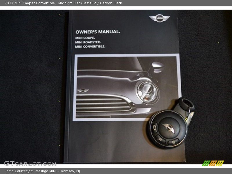 Midnight Black Metallic / Carbon Black 2014 Mini Cooper Convertible