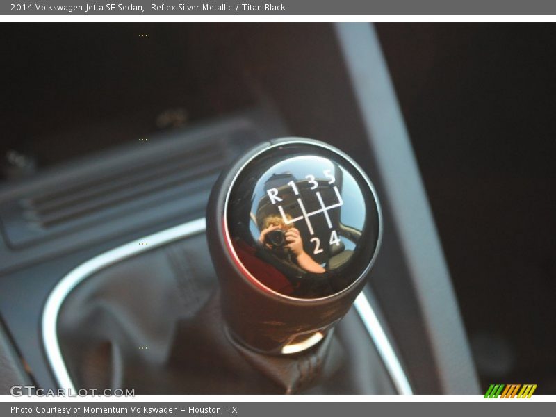 Reflex Silver Metallic / Titan Black 2014 Volkswagen Jetta SE Sedan