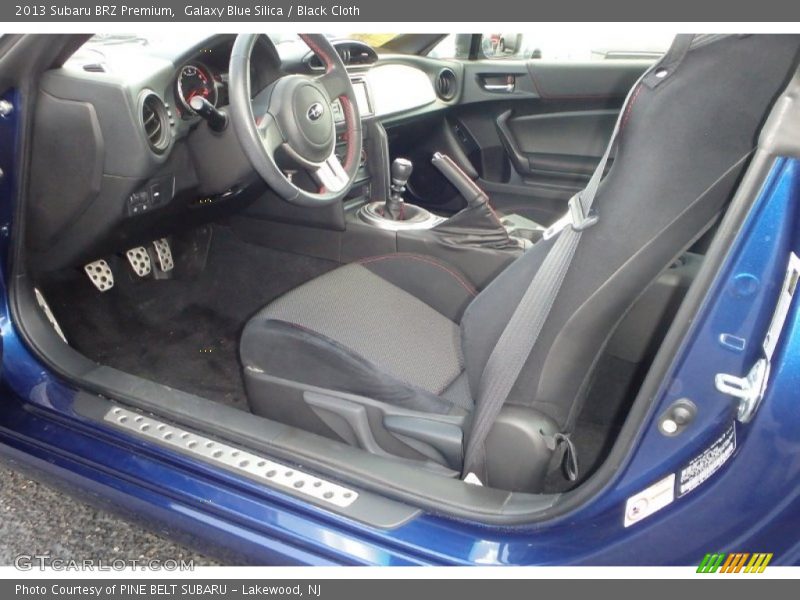 Galaxy Blue Silica / Black Cloth 2013 Subaru BRZ Premium