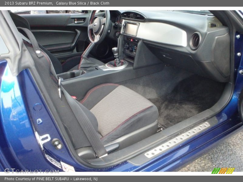 Galaxy Blue Silica / Black Cloth 2013 Subaru BRZ Premium