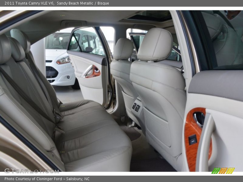 Sandy Beach Metallic / Bisque 2011 Toyota Camry XLE V6