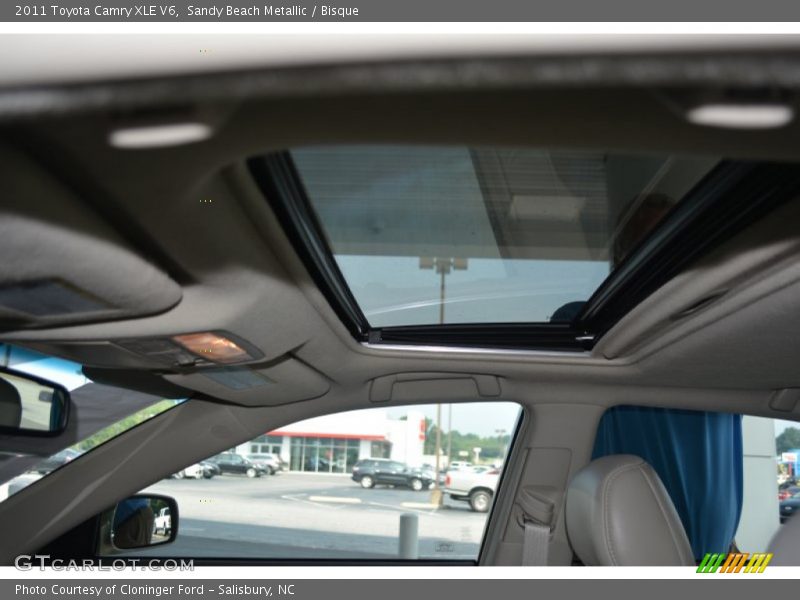 Sandy Beach Metallic / Bisque 2011 Toyota Camry XLE V6