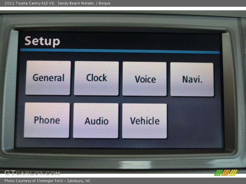 Sandy Beach Metallic / Bisque 2011 Toyota Camry XLE V6