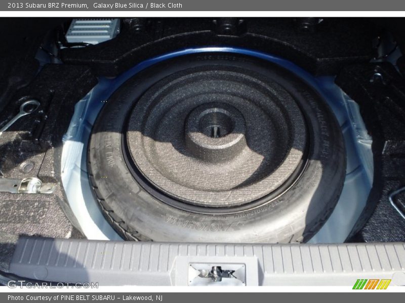 Galaxy Blue Silica / Black Cloth 2013 Subaru BRZ Premium