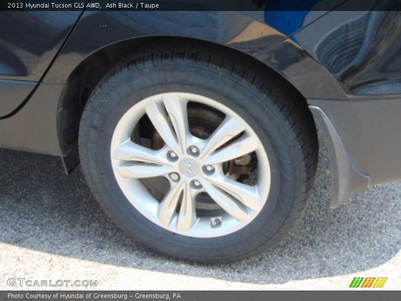 Ash Black / Taupe 2013 Hyundai Tucson GLS AWD