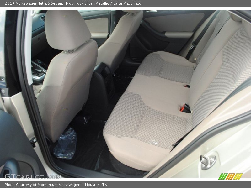 Moonrock Silver Metallic / Latte Macchiato 2014 Volkswagen Jetta S Sedan