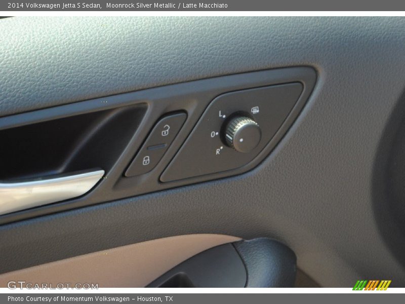 Moonrock Silver Metallic / Latte Macchiato 2014 Volkswagen Jetta S Sedan