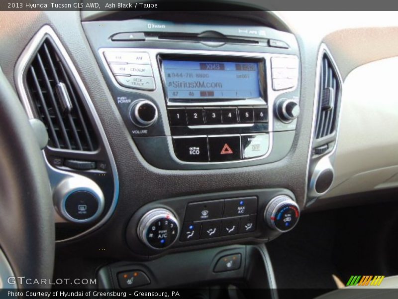 Ash Black / Taupe 2013 Hyundai Tucson GLS AWD