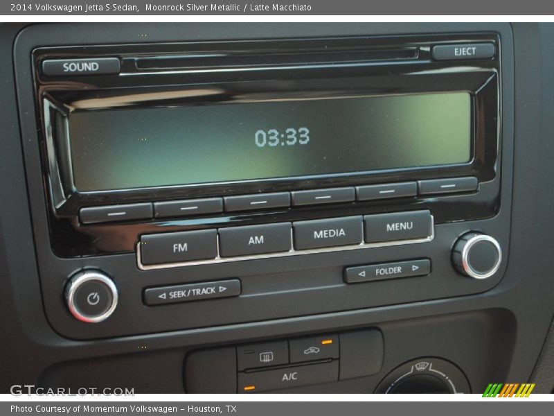 Moonrock Silver Metallic / Latte Macchiato 2014 Volkswagen Jetta S Sedan
