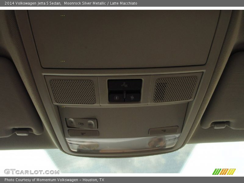Moonrock Silver Metallic / Latte Macchiato 2014 Volkswagen Jetta S Sedan