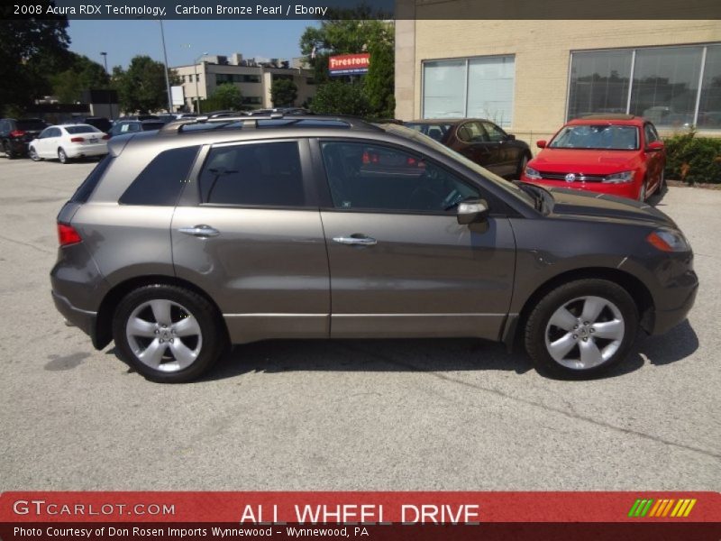 Carbon Bronze Pearl / Ebony 2008 Acura RDX Technology