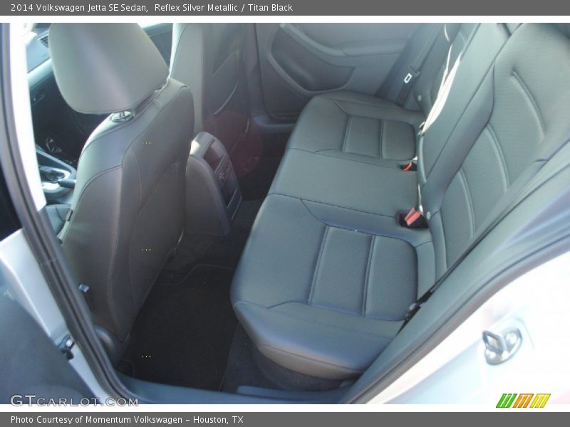 Reflex Silver Metallic / Titan Black 2014 Volkswagen Jetta SE Sedan