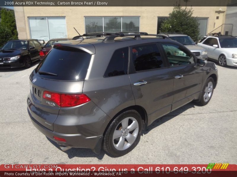 Carbon Bronze Pearl / Ebony 2008 Acura RDX Technology