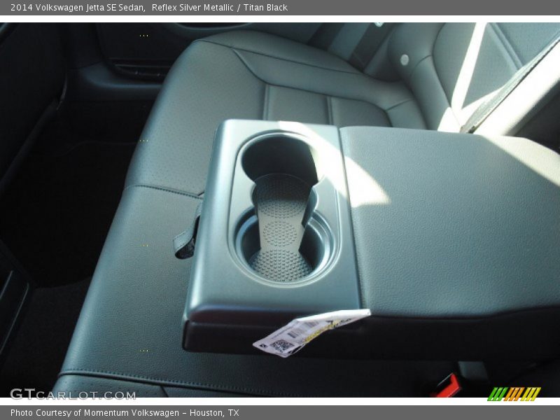 Reflex Silver Metallic / Titan Black 2014 Volkswagen Jetta SE Sedan