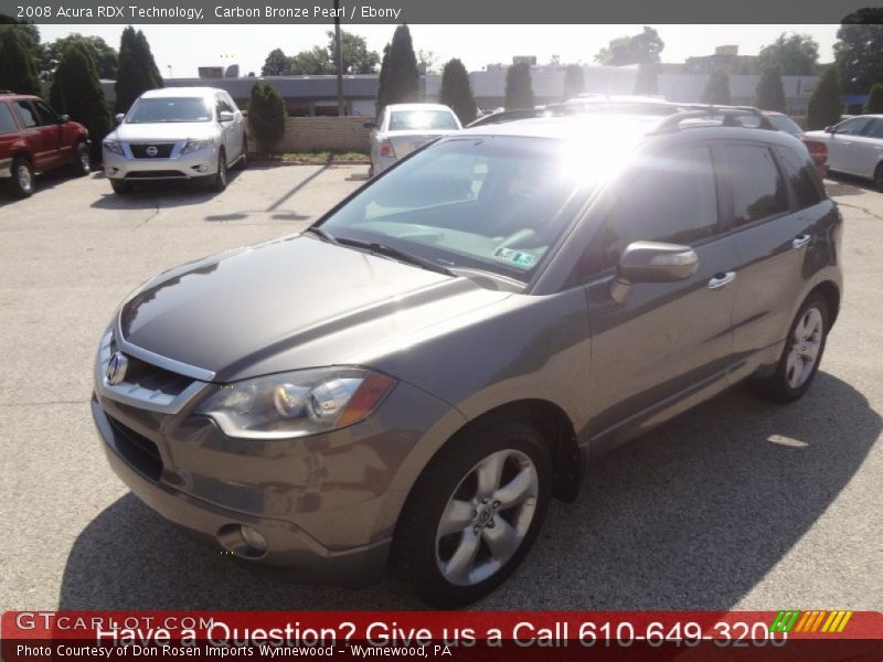 Carbon Bronze Pearl / Ebony 2008 Acura RDX Technology