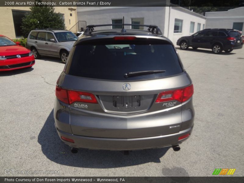 Carbon Bronze Pearl / Ebony 2008 Acura RDX Technology