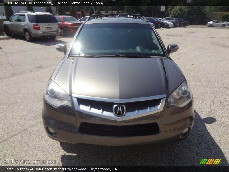 Carbon Bronze Pearl / Ebony 2008 Acura RDX Technology
