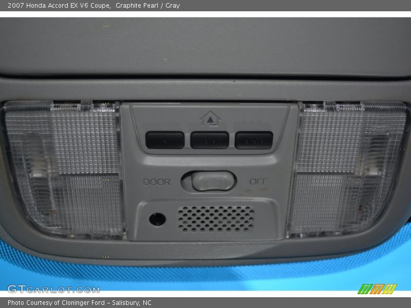 Graphite Pearl / Gray 2007 Honda Accord EX V6 Coupe